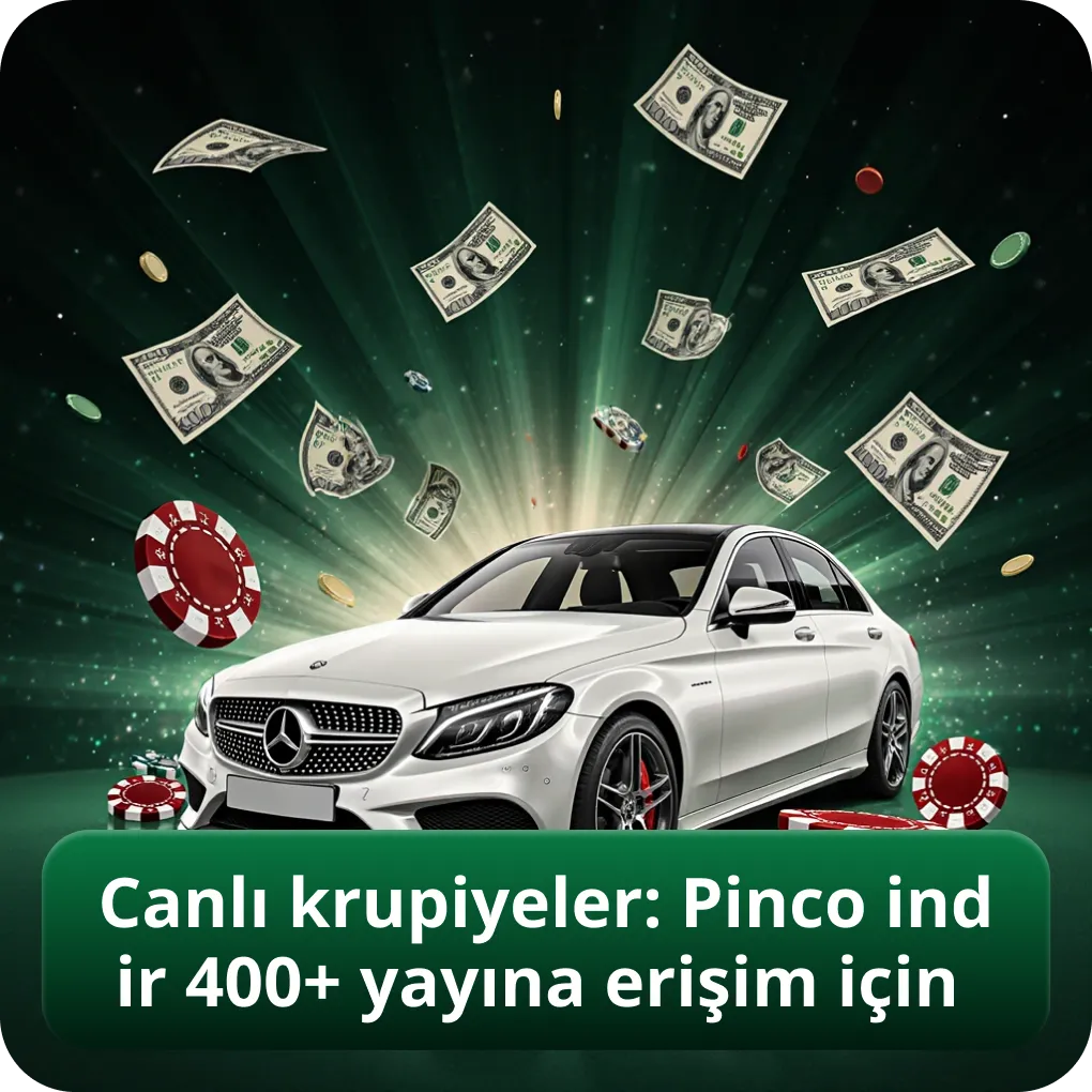Canlı krupiyeler: Pinco indir 400+ canlı yayına erişim